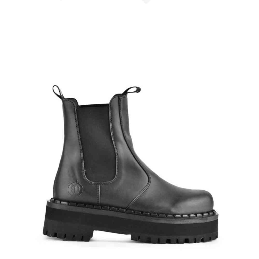 Altercore - Viral Vegan Bottes de plate-forme - Noir